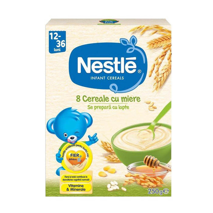 Nestle Baby | 8 Cereale cu Fructe | 250 g